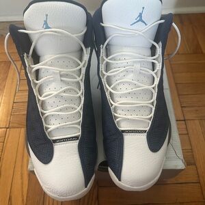 Jordan Sneakers White and Blue